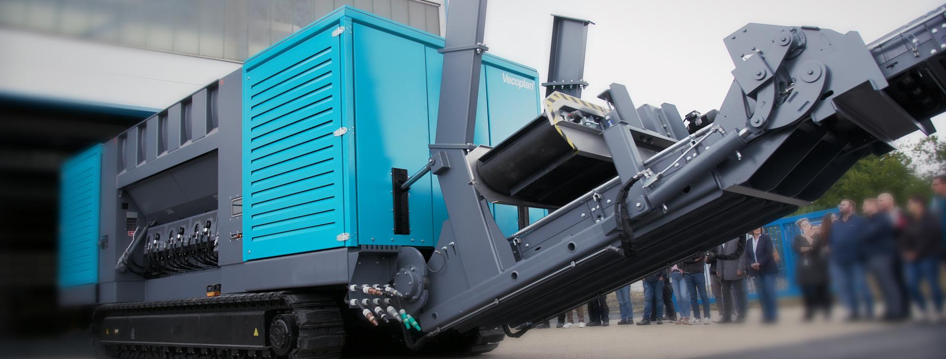 Flexible shredding: VEZ 3300 e-mobil makes its debut at IFAT 2026